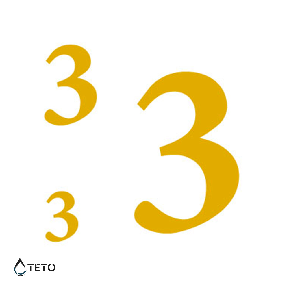 Broj 3 - set - TETO Privremene Tetovaže