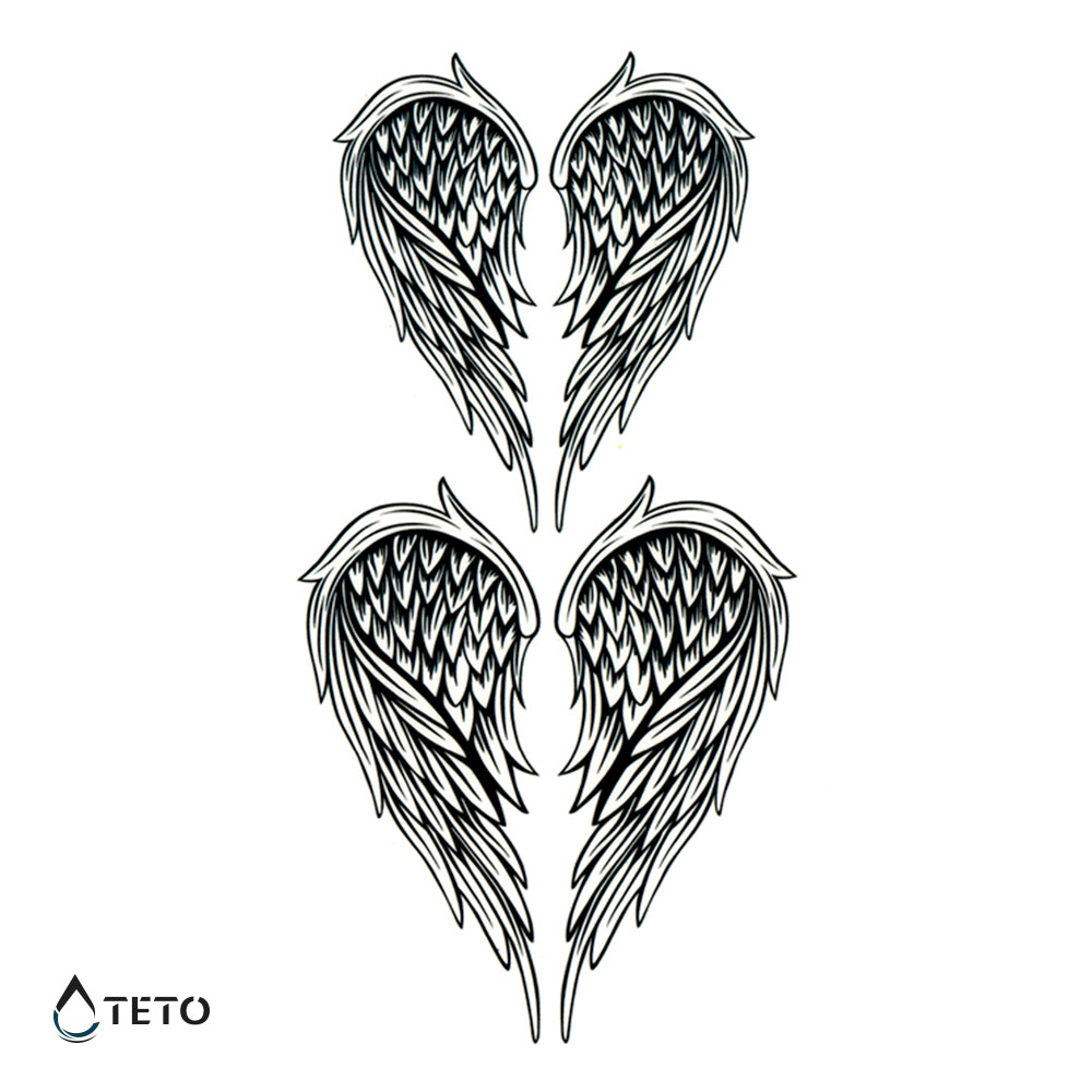 Krila - set - TETO Privremene Tetovaže