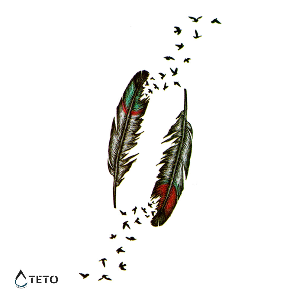 Pero s pticama – set – Tip B