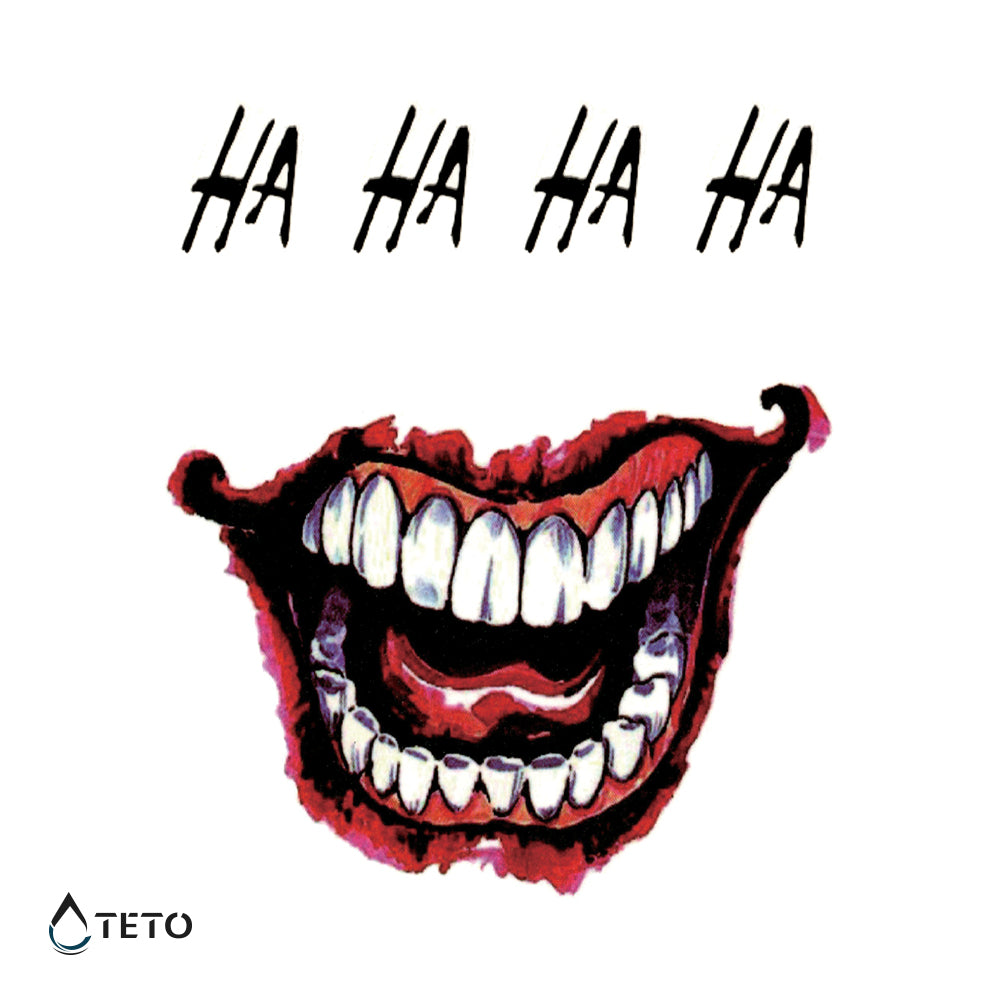Usta joker-a - TETO Privremene Tetovaže