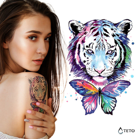 Višebojni tigar s leptiricom – Tip A