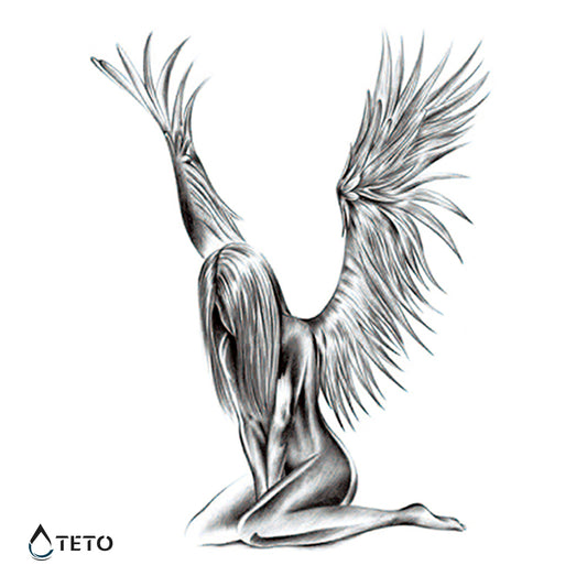 Pali anđeo – Tip A - TETO Privremene Tetovaže