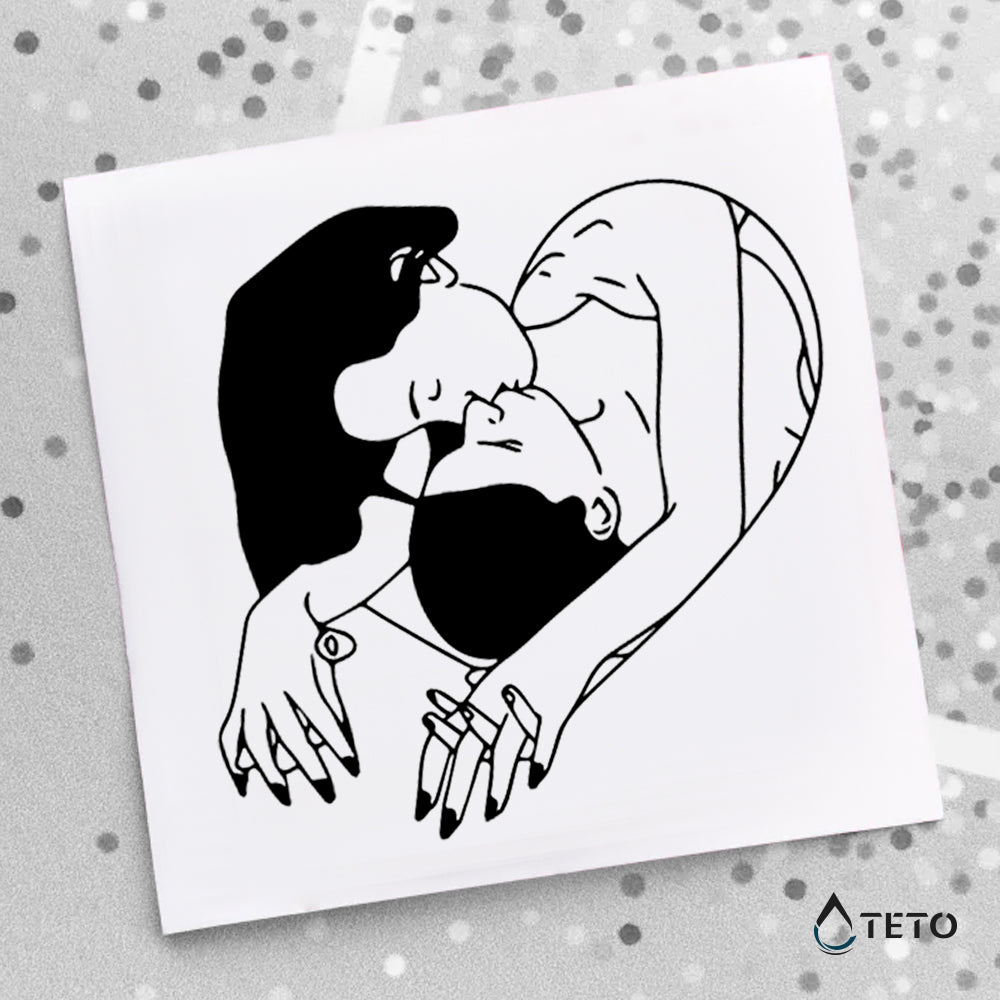 Strastvena ljubav - TETO Privremene Tetovaže