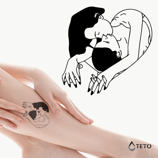 Strastvena ljubav - TETO Privremene Tetovaže