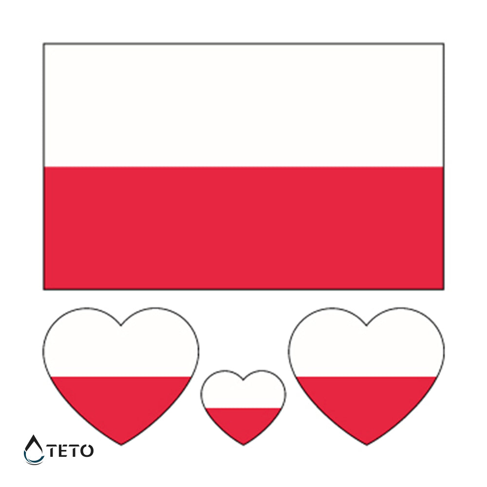 Poljska zastava - set