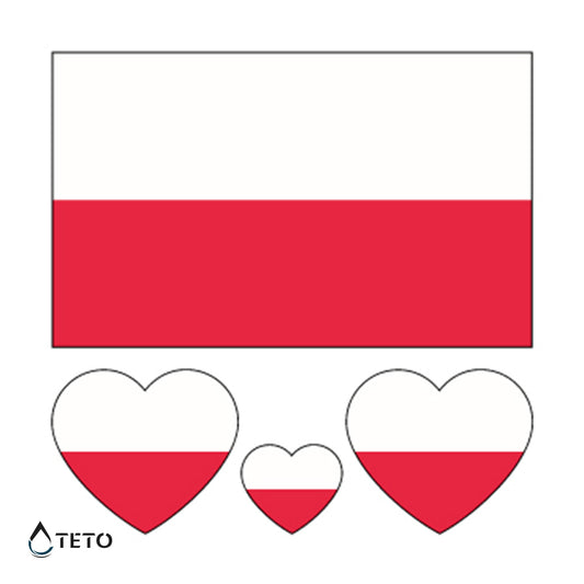 Poljska zastava - set