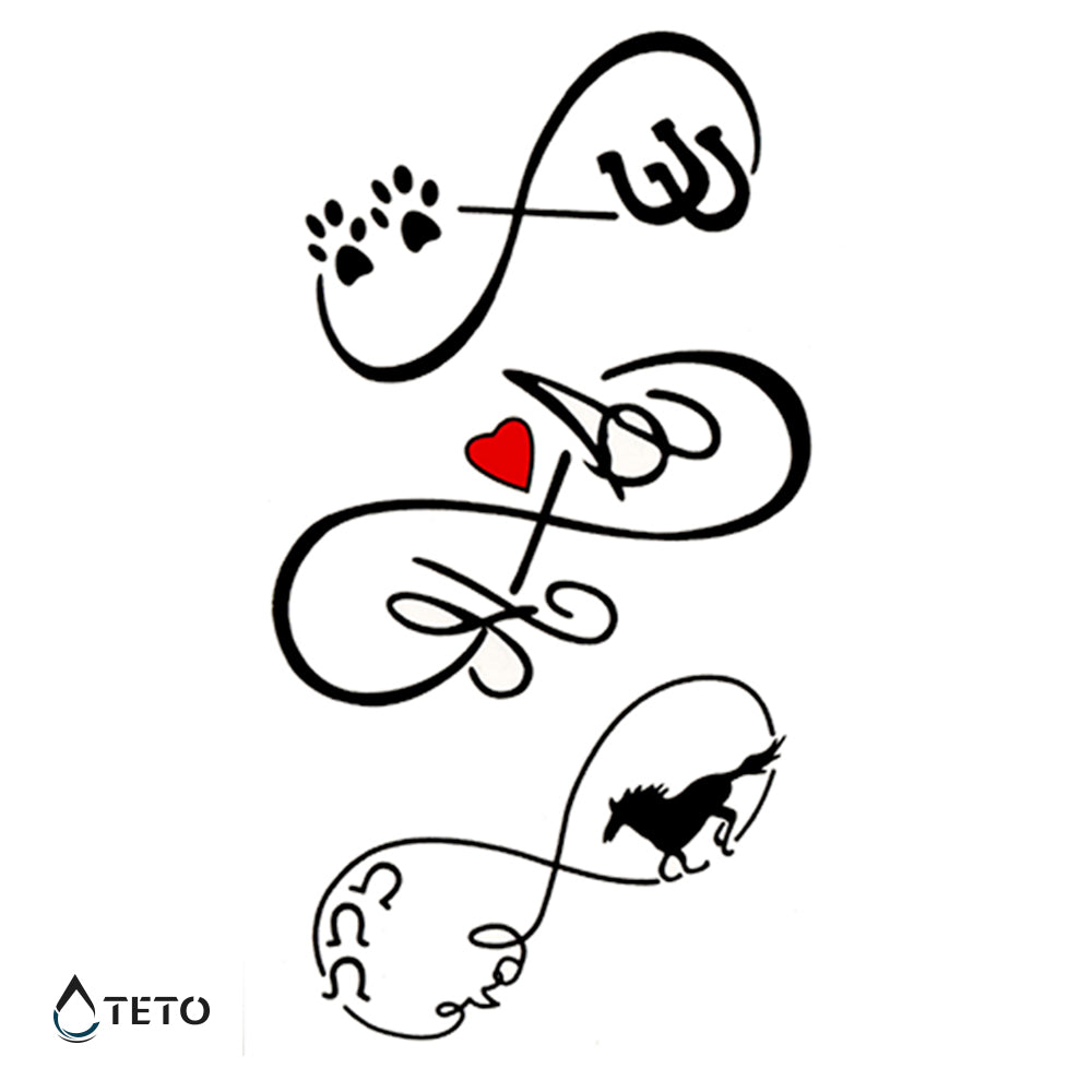 Beskočno - set – Tip A - TETO Privremene Tetovaže