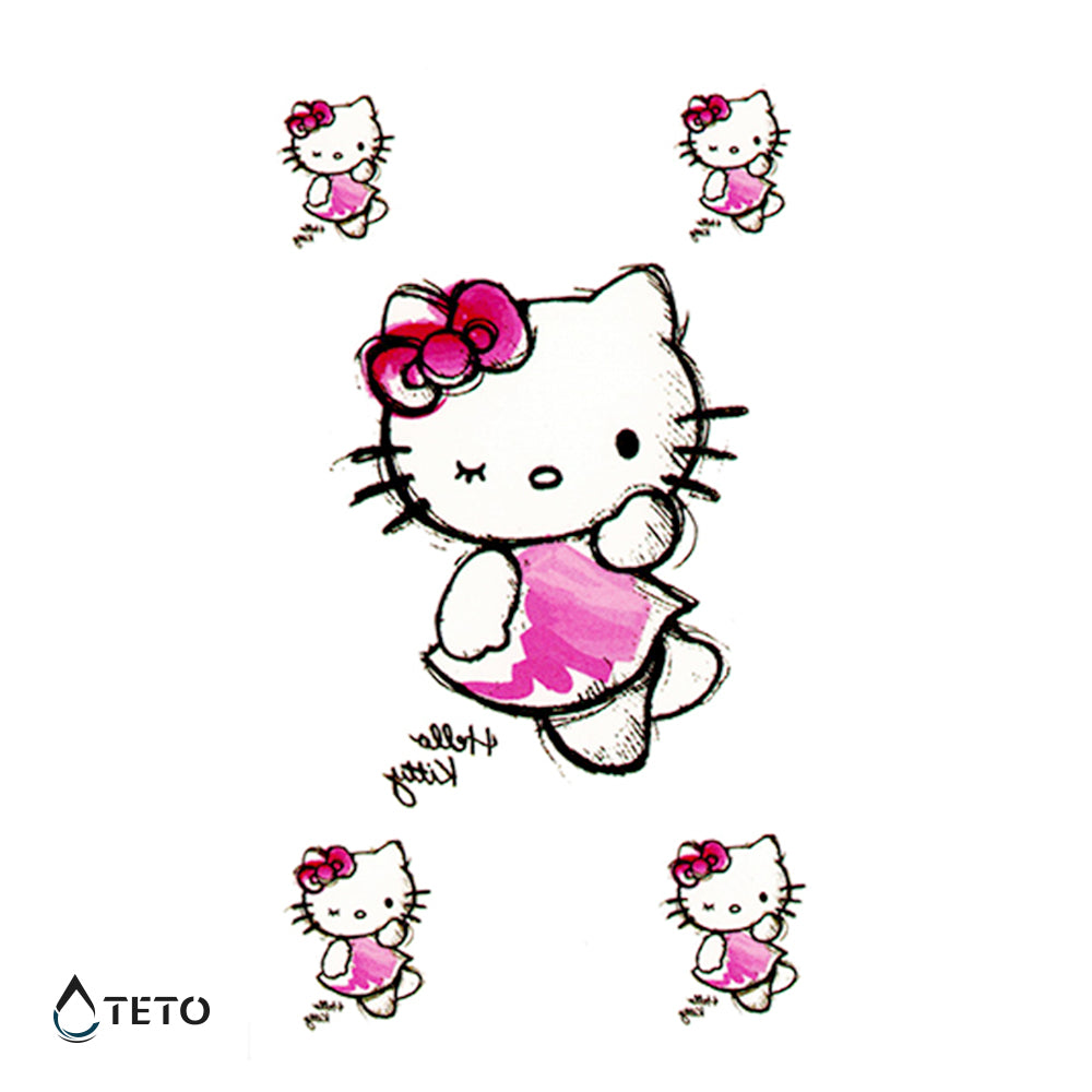 Hello Kitty – set - TETO Privremene Tetovaže