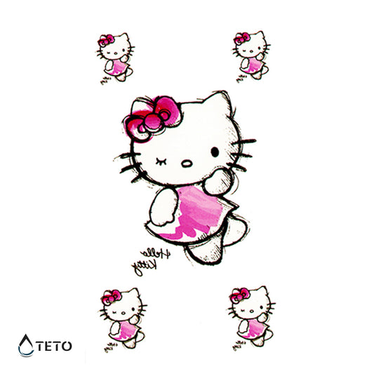 Hello Kitty – set - TETO Privremene Tetovaže