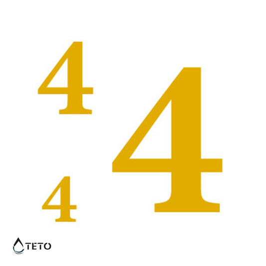 Broj 4 - set - TETO Privremene Tetovaže