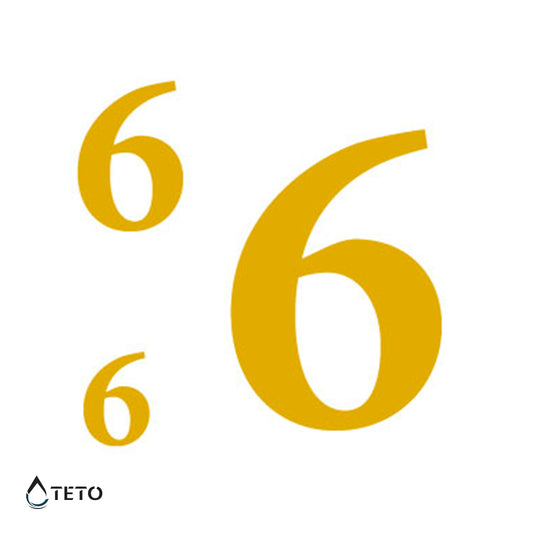 Broj 6 ili 9 - set - TETO Privremene Tetovaže