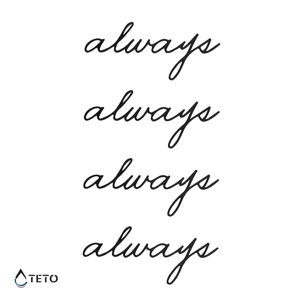 Uvek – Always - set - TETO Privremene Tetovaže