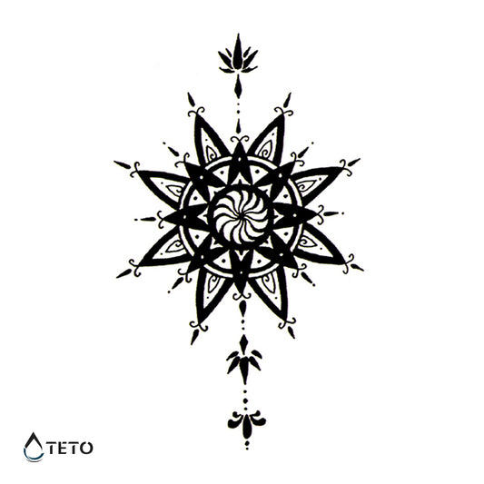 Mandala tip A - TETO Privremene Tetovaže