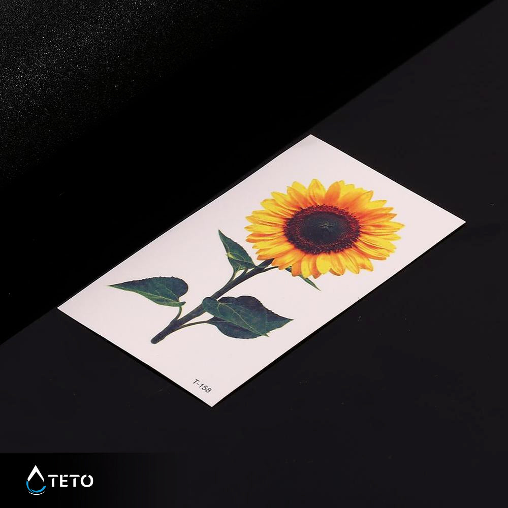 Suncokret - TETO Privremene Tetovaže