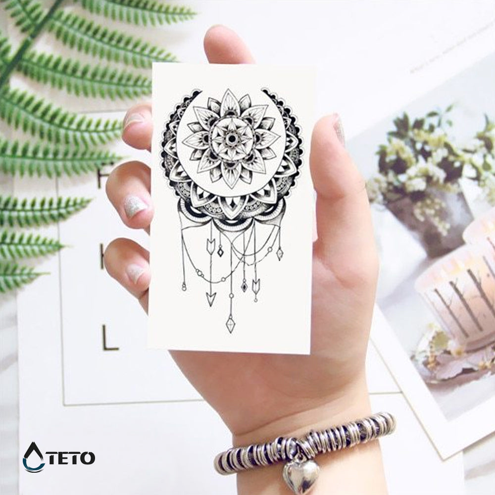 Hvatač snova - mandala – Tip B - TETO Privremene Tetovaže