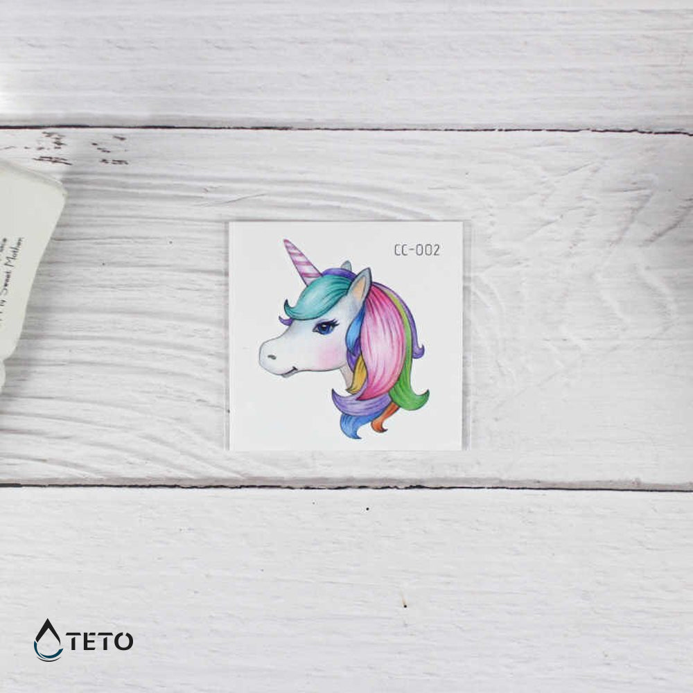 Jednorog - TETO Privremene Tetovaže