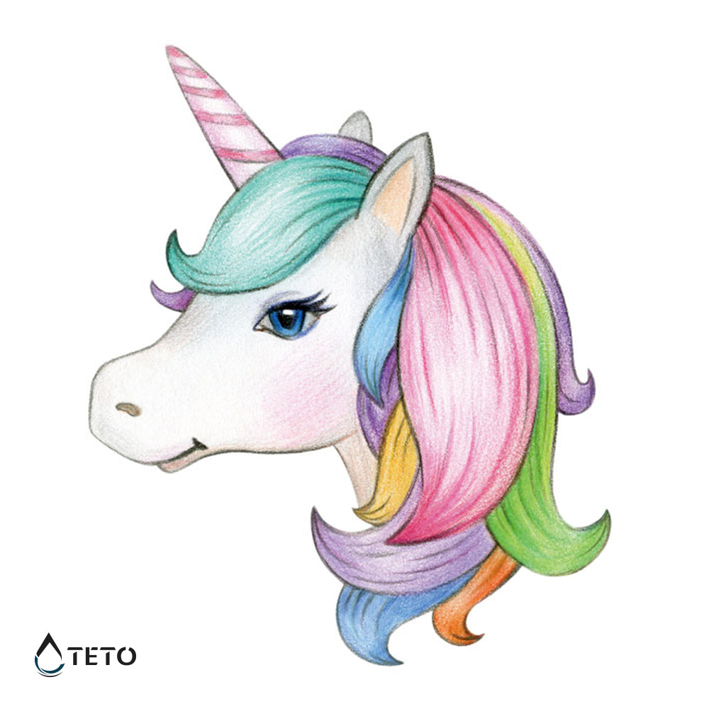 Jednorog - TETO Privremene Tetovaže
