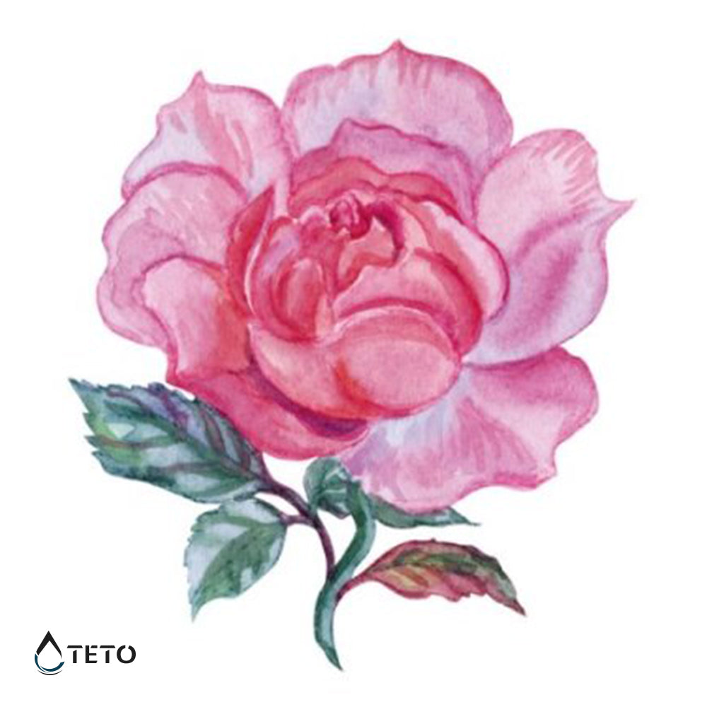 Mala ruža - TETO Privremene Tetovaže
