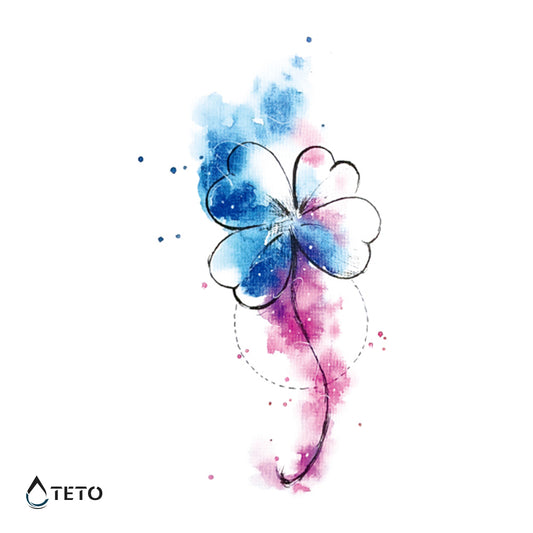 Četverolist – sreća - TETO Privremene Tetovaže