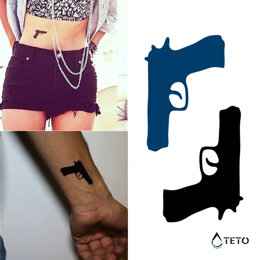 Oružje - set - TETO Privremene Tetovaže