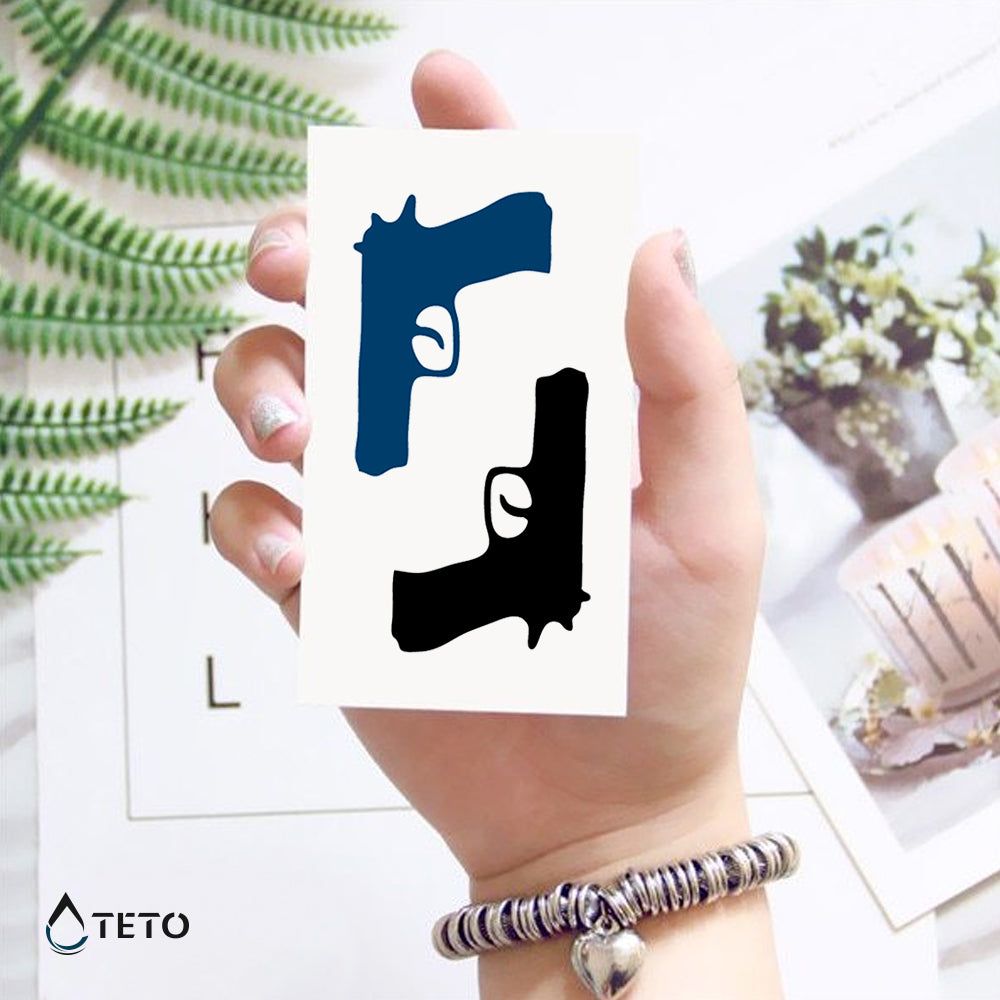 Oružje - set - TETO Privremene Tetovaže
