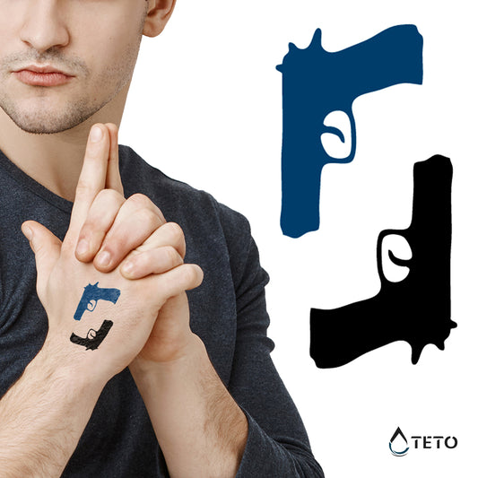 Oružje - set - TETO Privremene Tetovaže