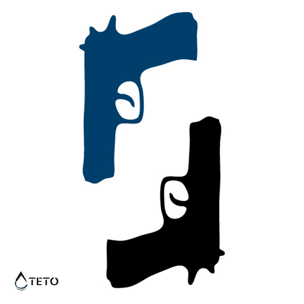 Oružje - set - TETO Privremene Tetovaže