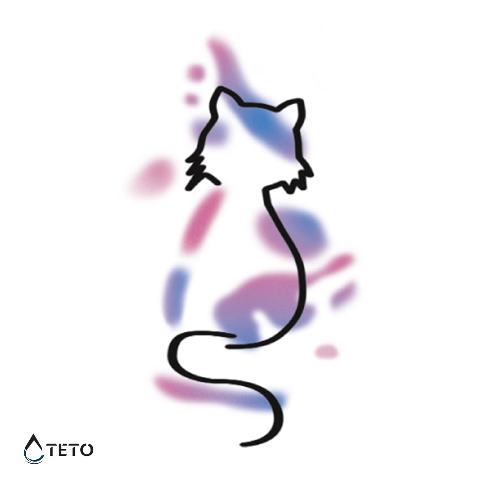 Silhouette mačka