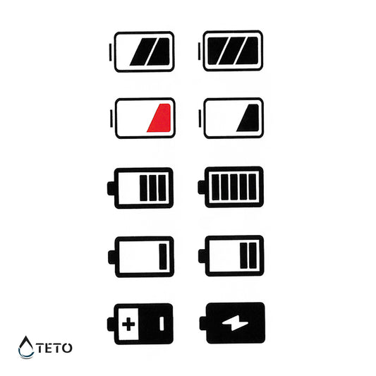 Baterija - set - TETO Privremene Tetovaže