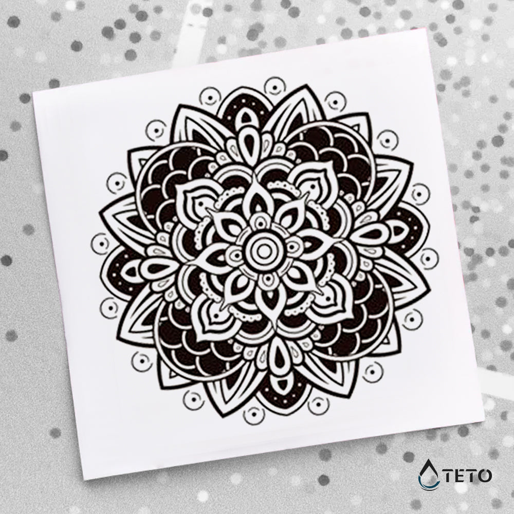 Mandala tip D - TETO Privremene Tetovaže