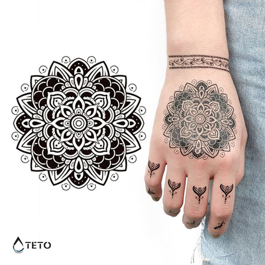 Mandala tip D - TETO Privremene Tetovaže