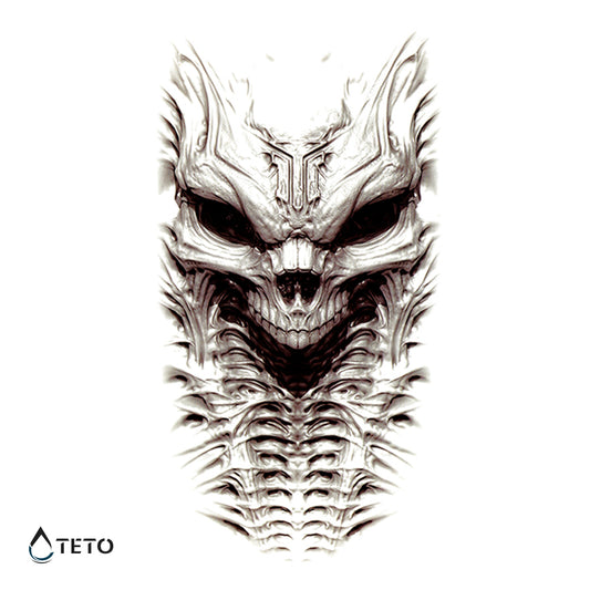 Užasavajući demon - TETO Privremene Tetovaže