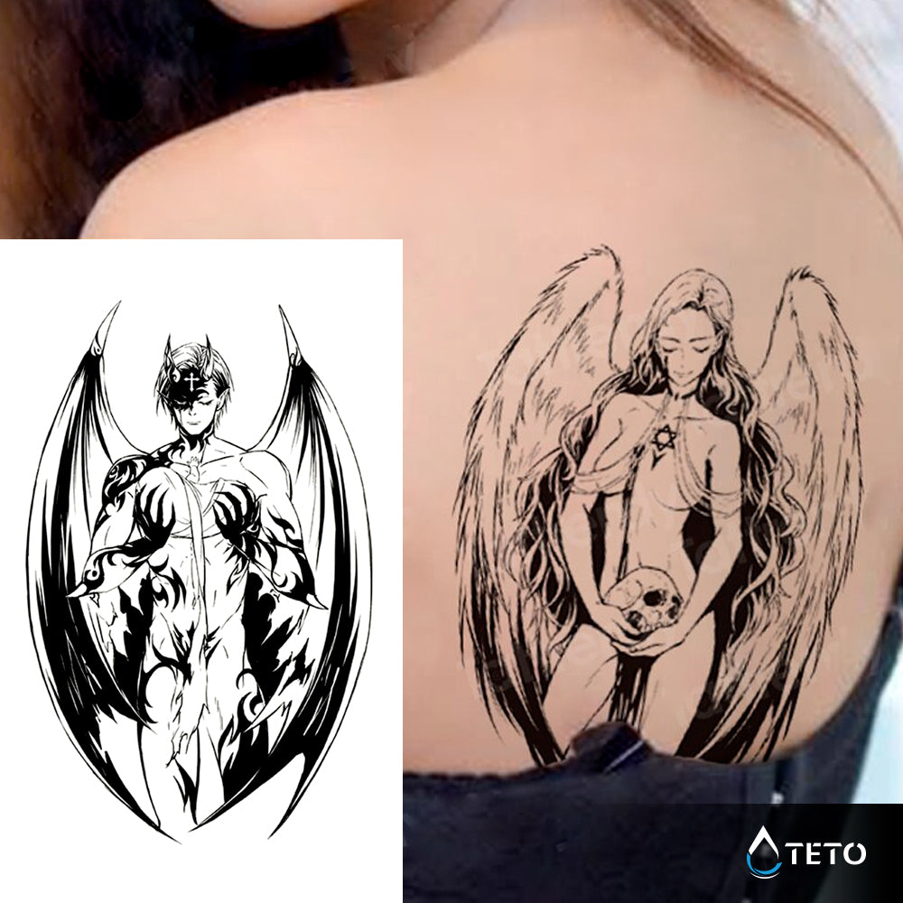Zli anđeo - TETO Privremene Tetovaže