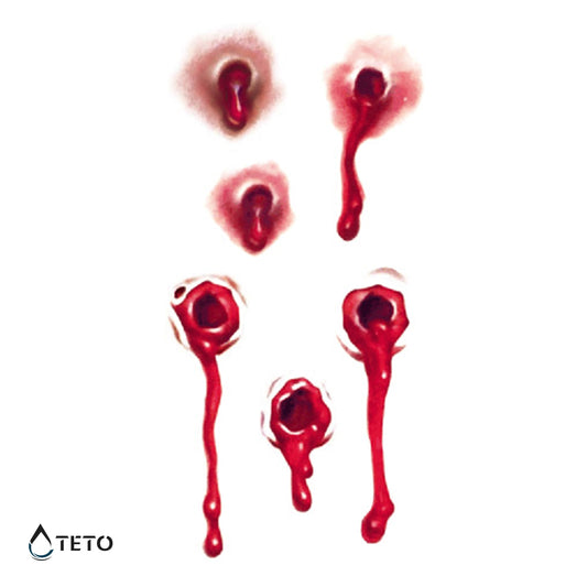 Rana od metka - set - TETO Privremene Tetovaže