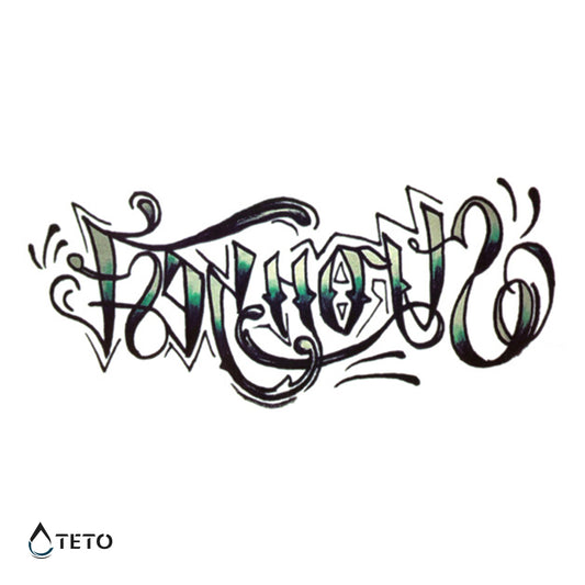 Najjači - grafiti - TETO Privremene Tetovaže