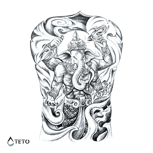 Ganesha - TETO Privremene Tetovaže