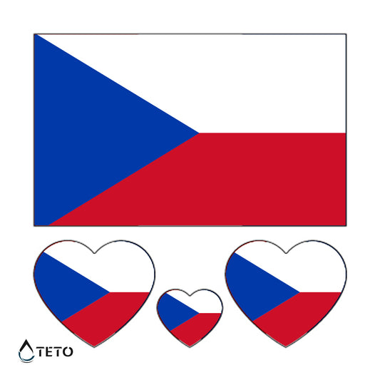 Zastava Češke - set