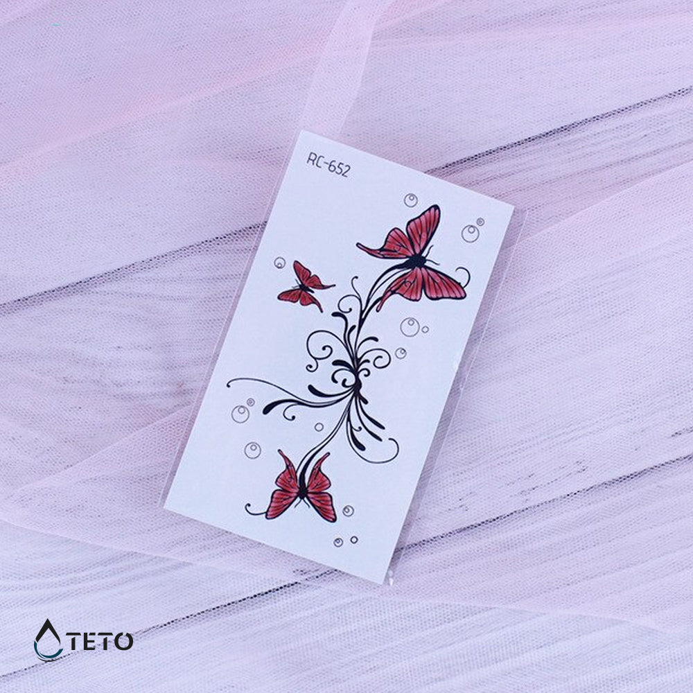 Leptiri - TETO Privremene Tetovaže
