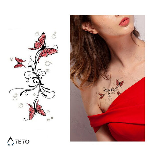 Leptiri - TETO Privremene Tetovaže