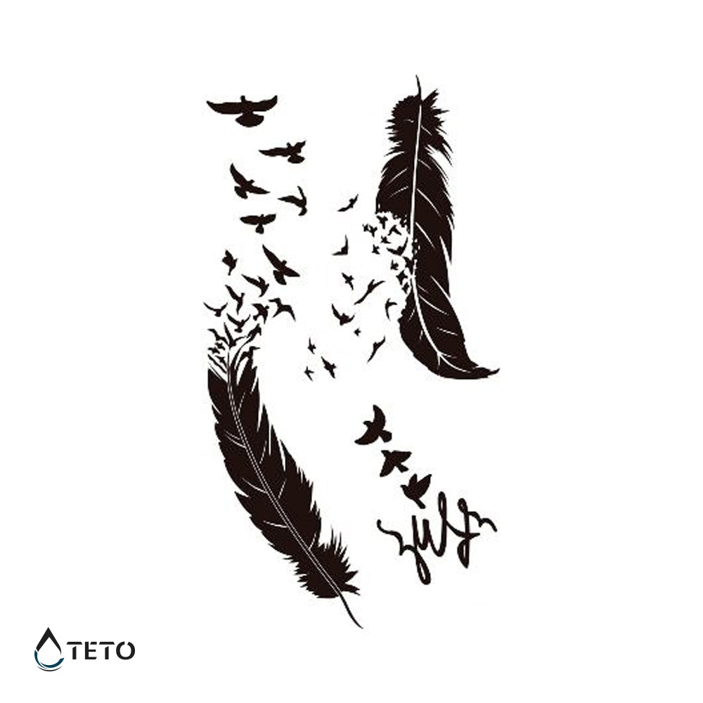 Pero s pticama – set – Tip C
