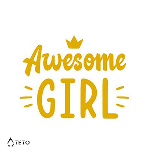 Nevjerojatna djevojka / Awesome girl - TETO Privremene Tetovaže