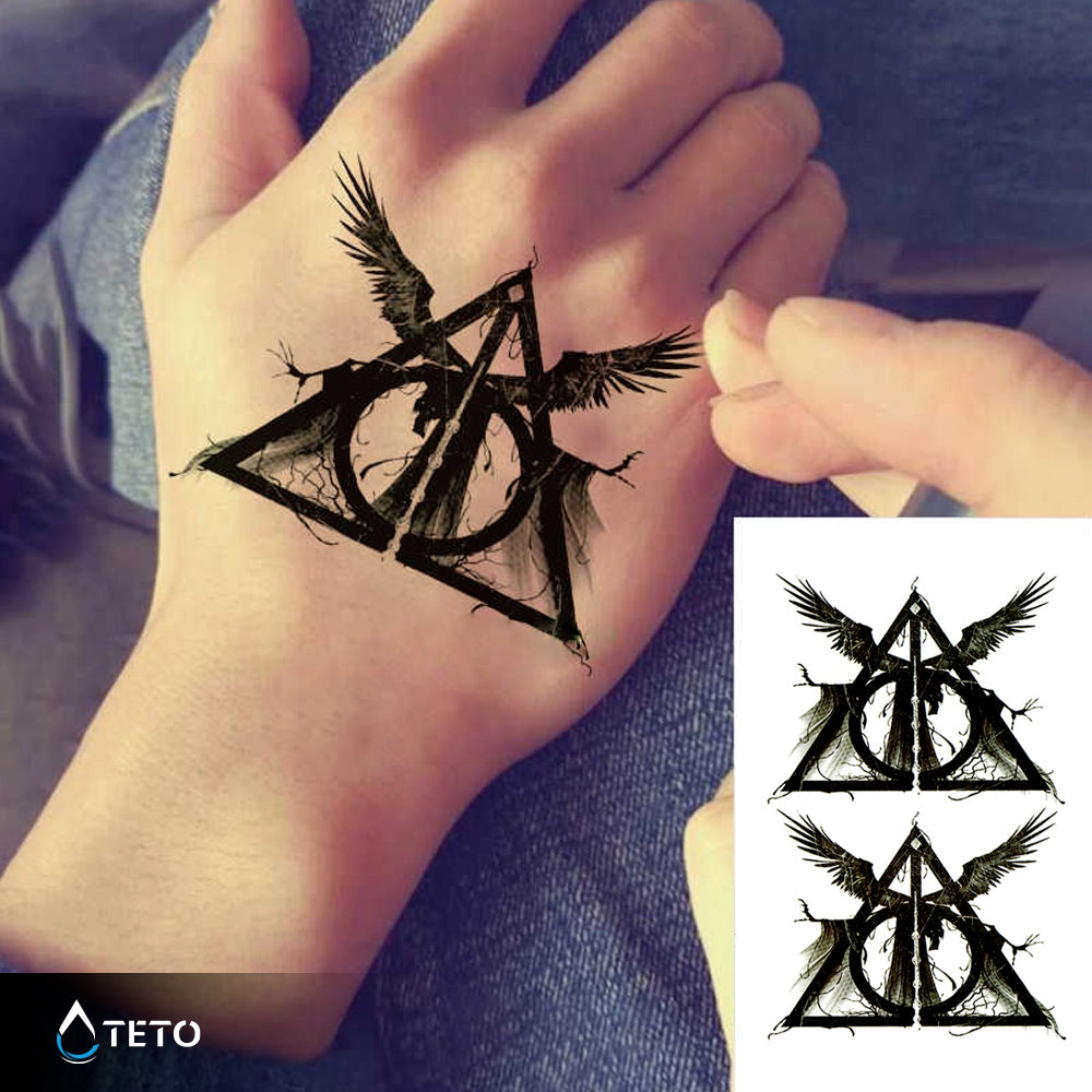 Reliquiae mortis - Harry Potter - set - TETO Privremene Tetovaže