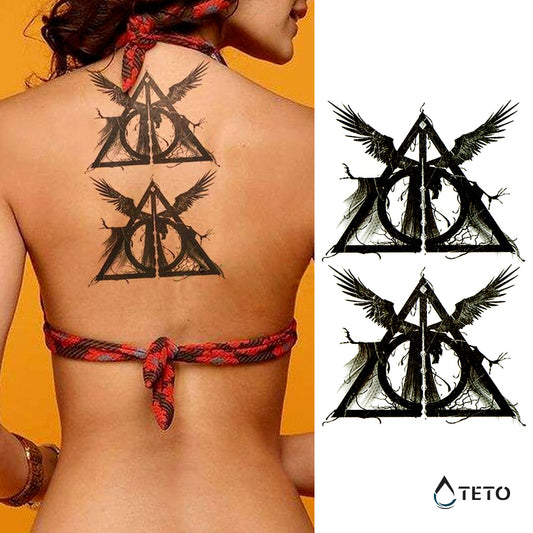 Reliquiae mortis - Harry Potter - set - TETO Privremene Tetovaže