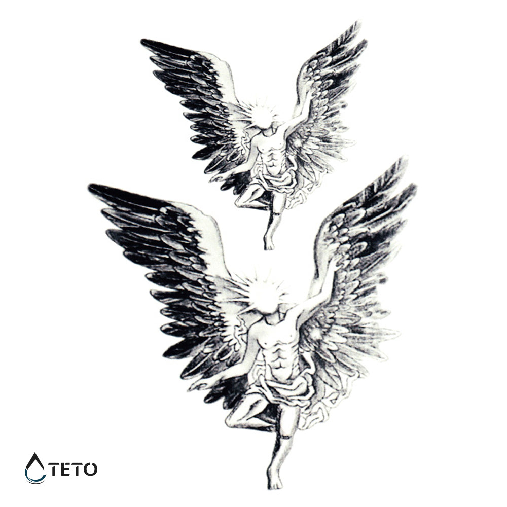 Anđeli - set - TETO Privremene Tetovaže