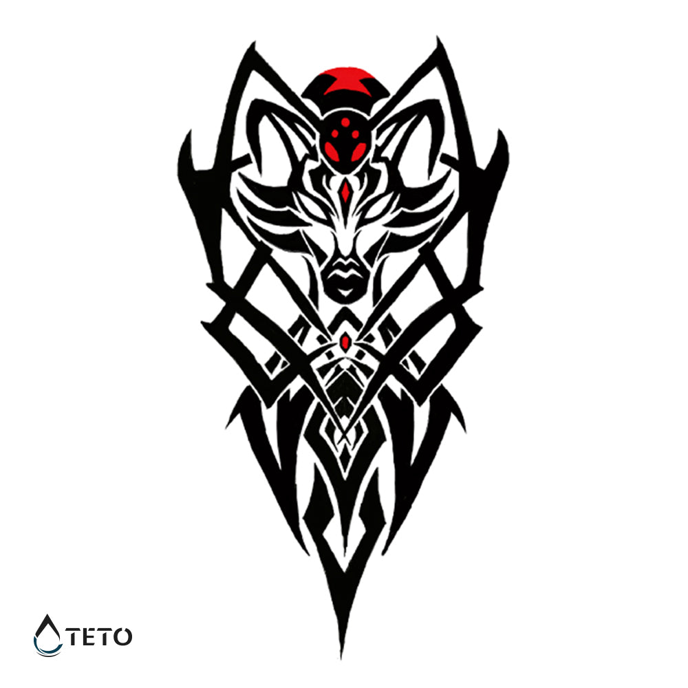 Anubis tribal - TETO Privremene Tetovaže