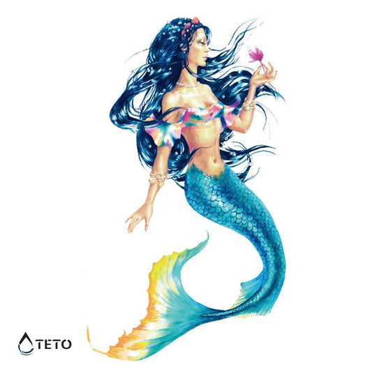 Romantična sirena - TETO Privremene Tetovaže