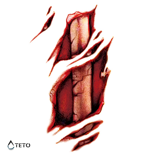 Izložena kost - TETO Privremene Tetovaže