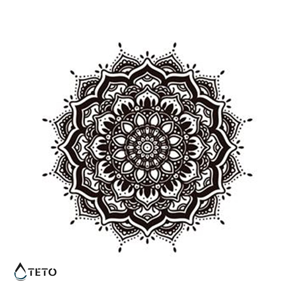 Mandala tip C - TETO Privremene Tetovaže