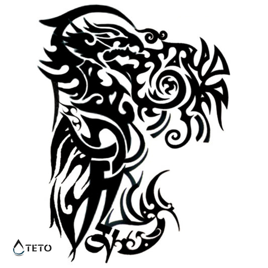 Moćan tribal - TETO Privremene Tetovaže