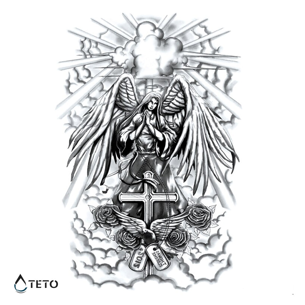 Anđeoska molitva - TETO Privremene Tetovaže